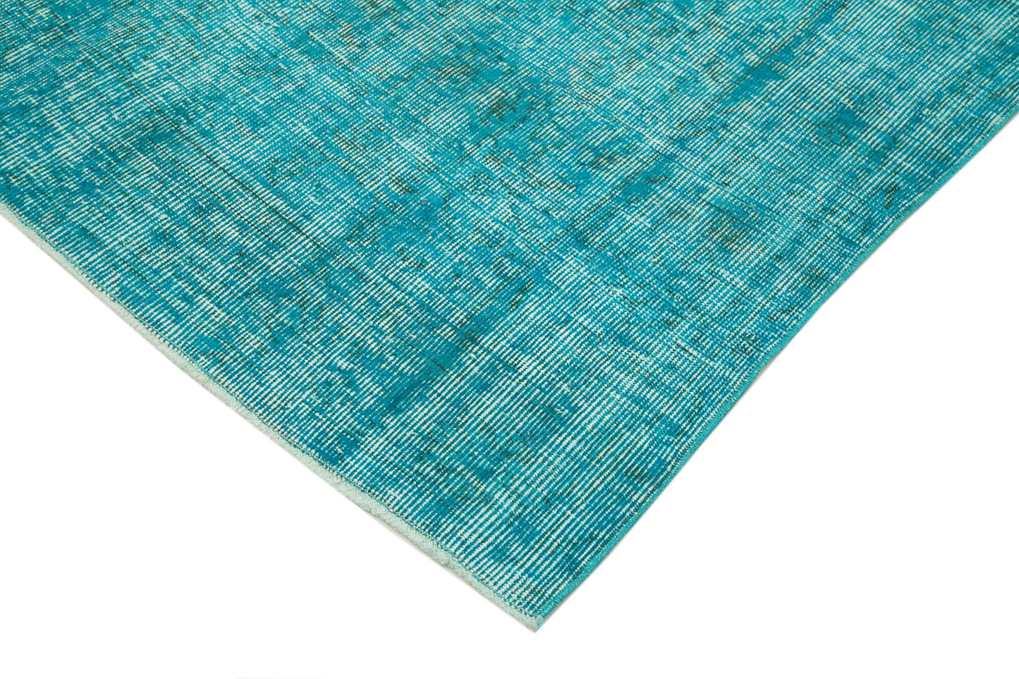 5x8 Turquoise Overdyed Rug - 34760