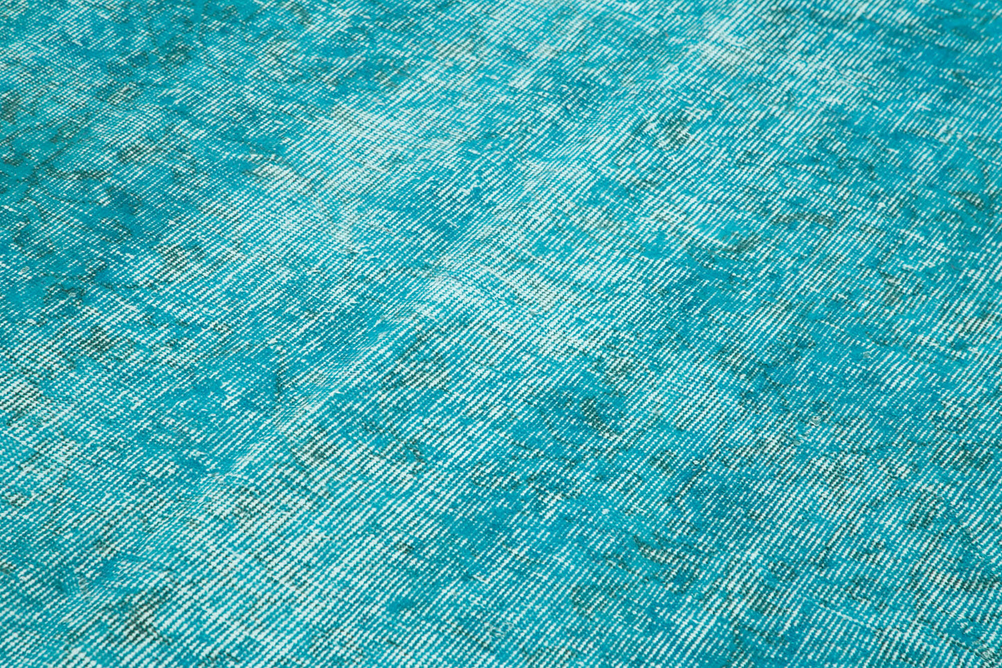 5x8 Turquoise Overdyed Rug - 34760