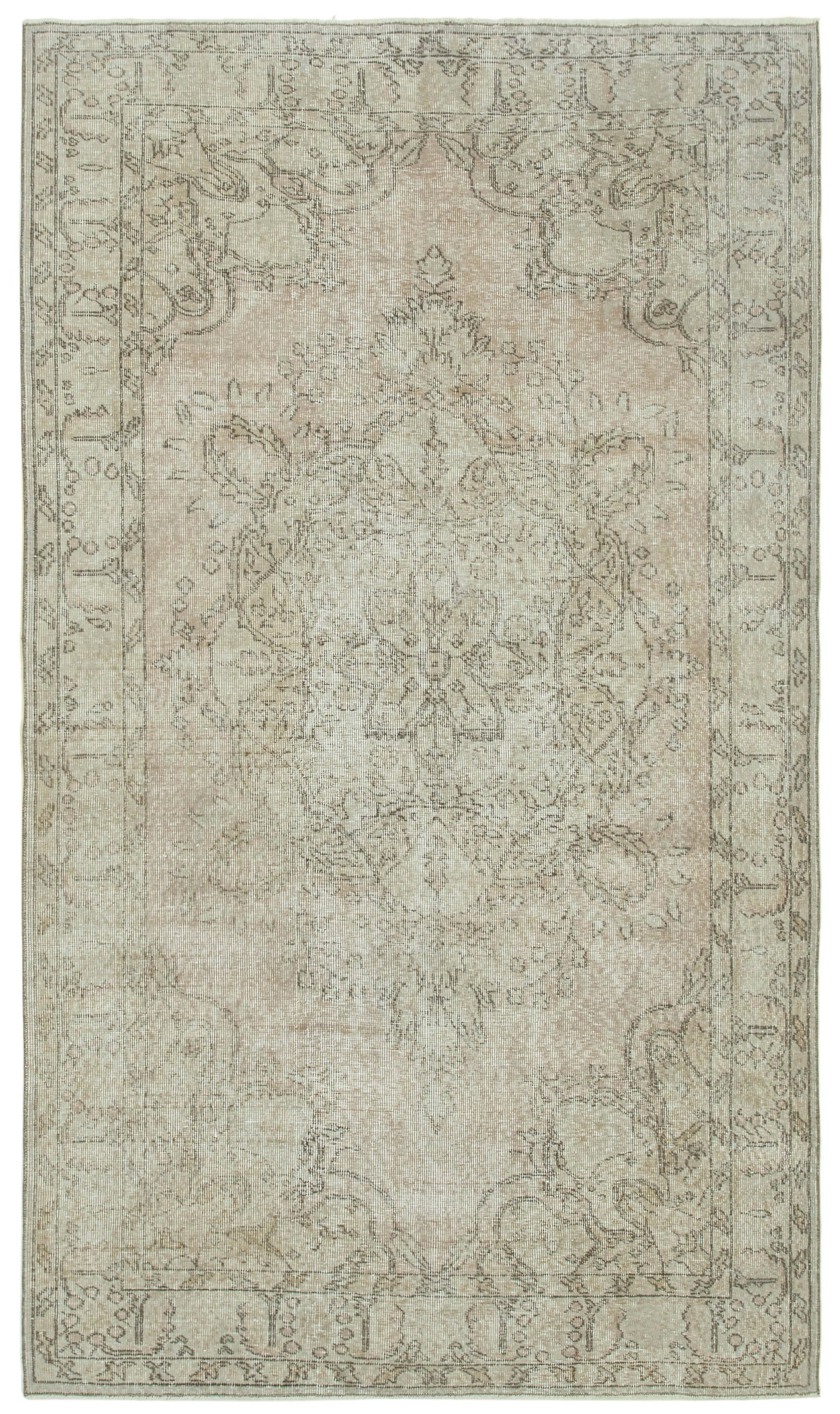 5x8 Grey Overdyed Rug - 34766