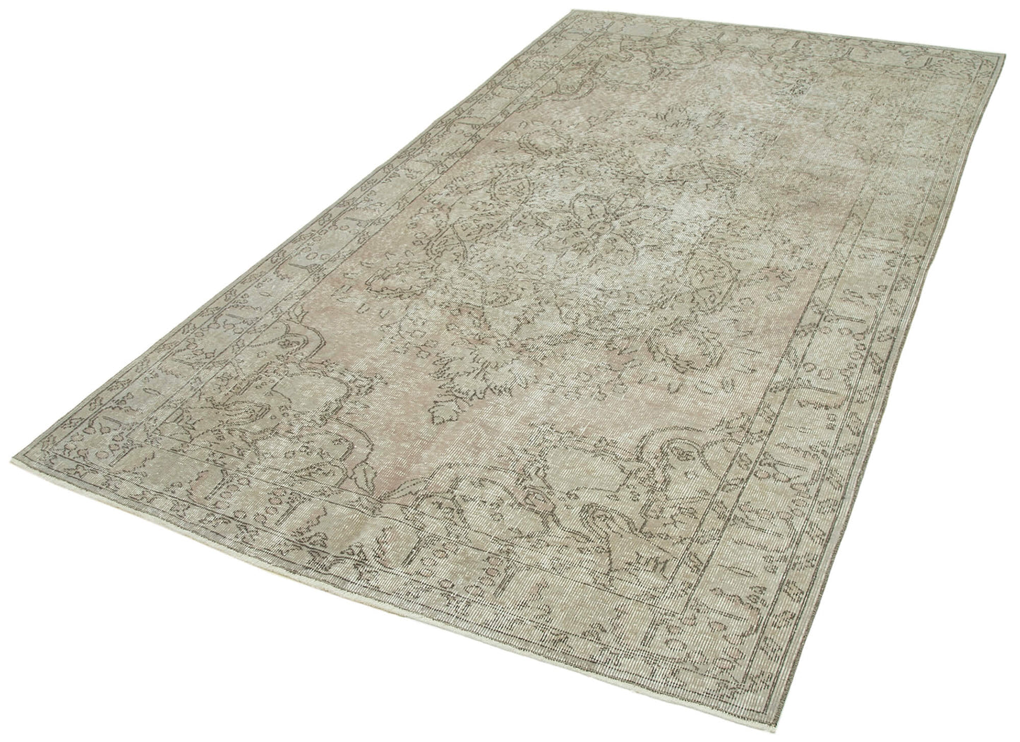 5x8 Grey Overdyed Rug - 34766