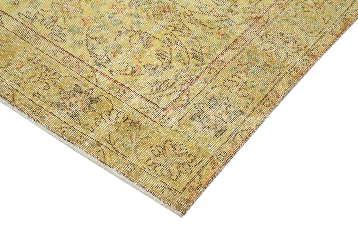 4x8 Yellow Overdyed Rug - 34769