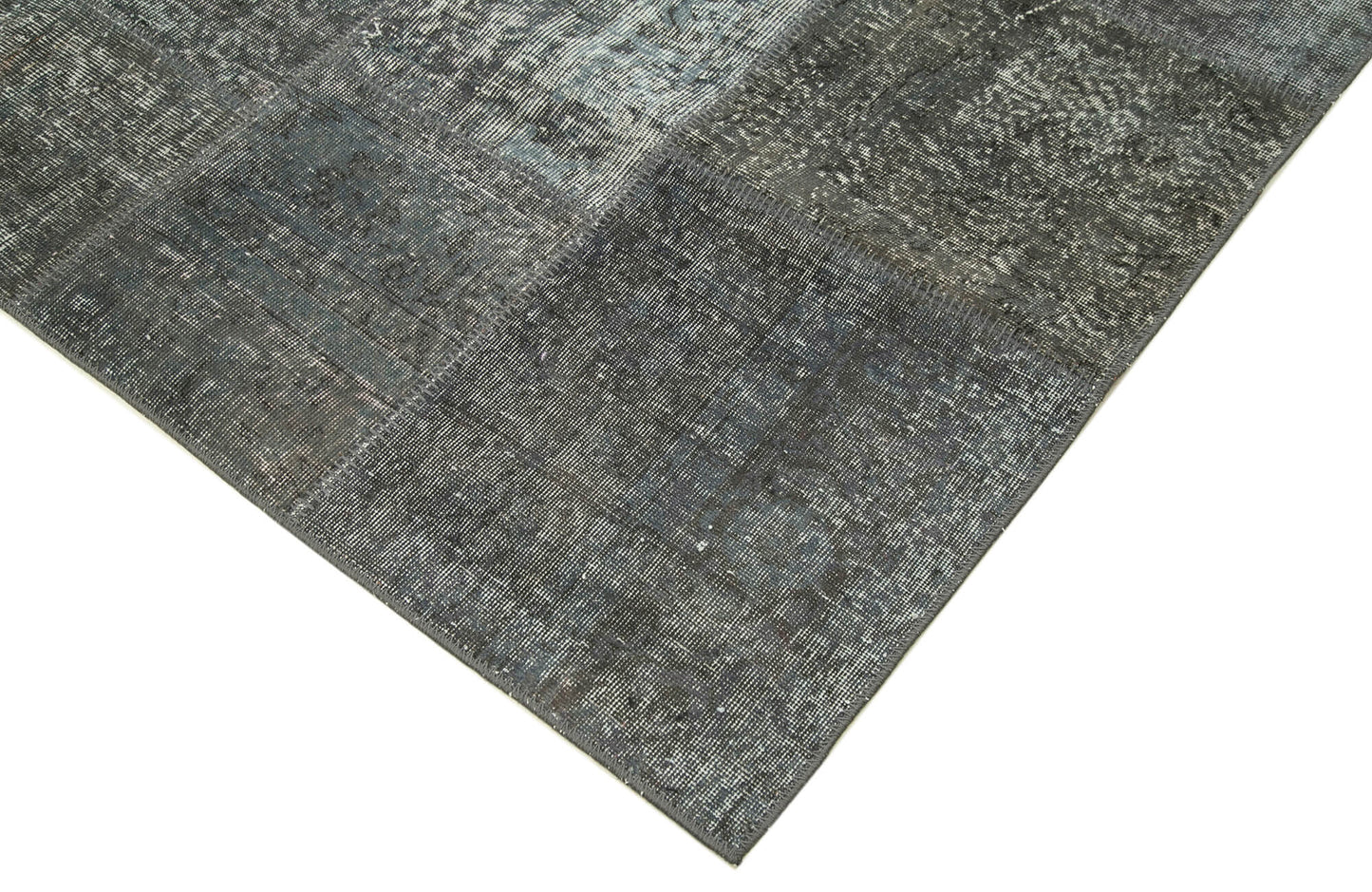 8x11 Grey Patchwork Rug- 34781