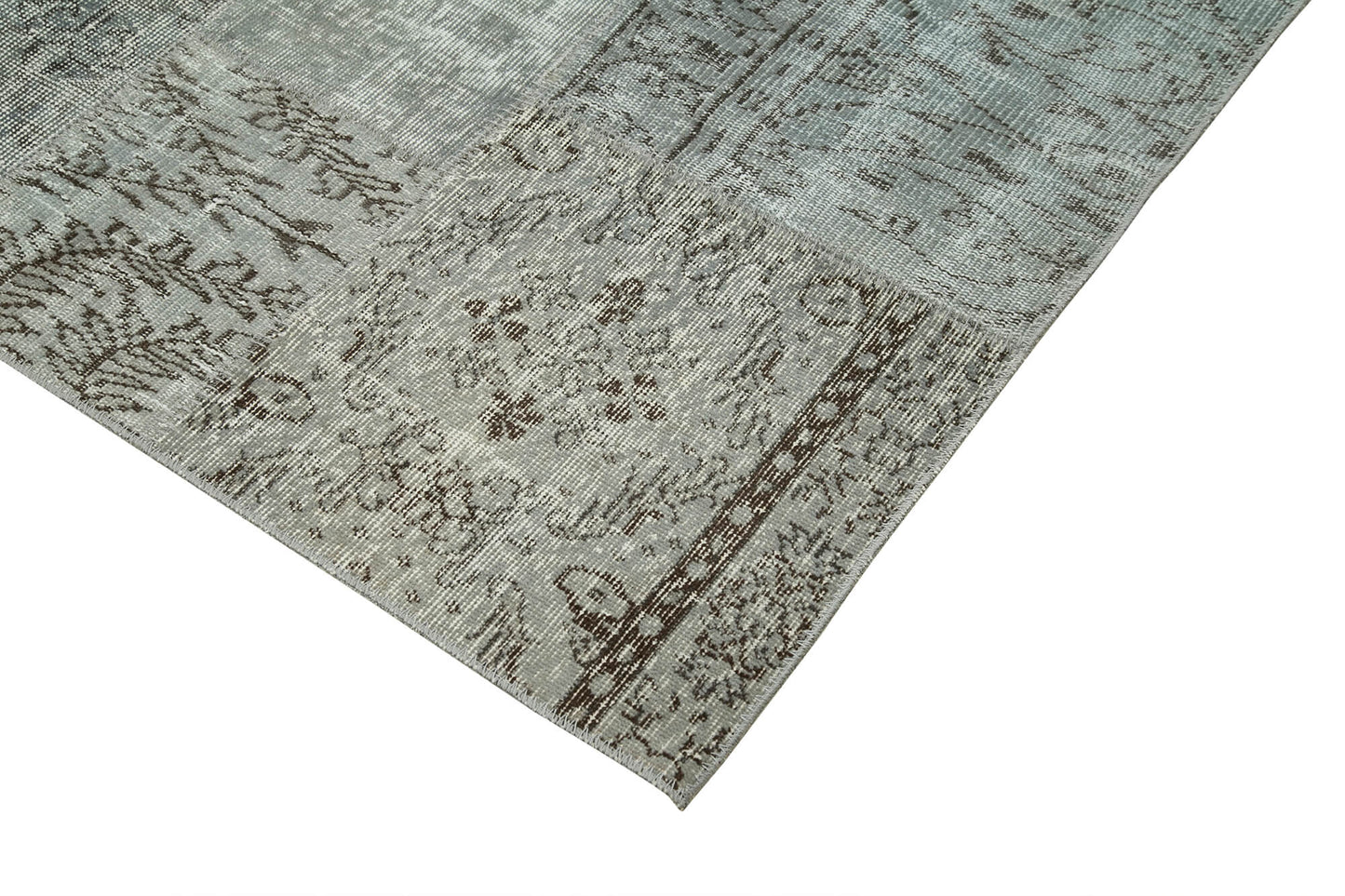 8x11 Grey Patchwork Rug- 34797