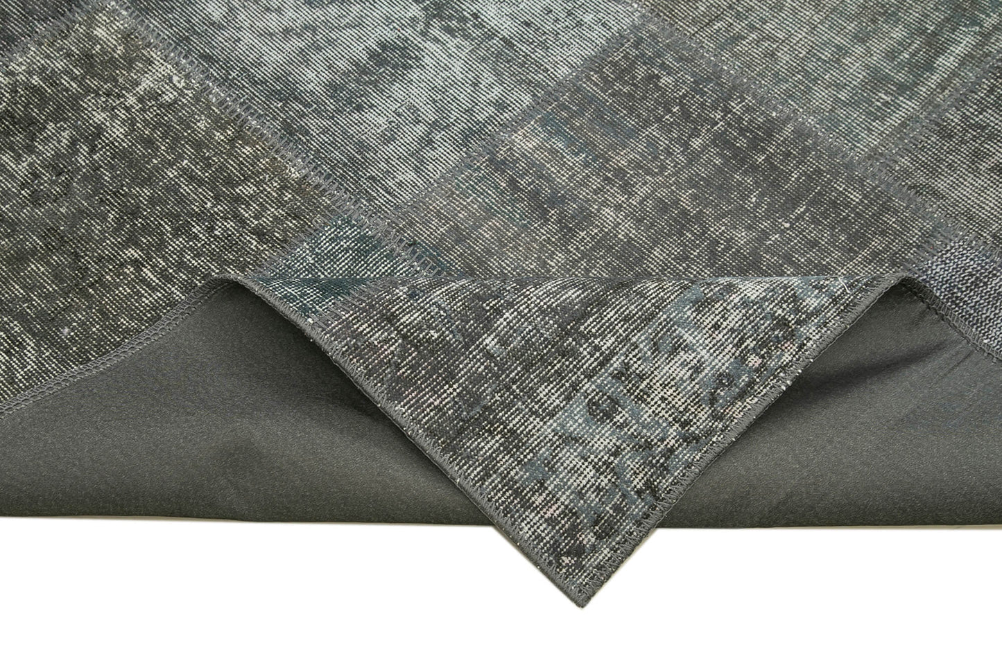 8x11 Grey Patchwork Rug- 34817