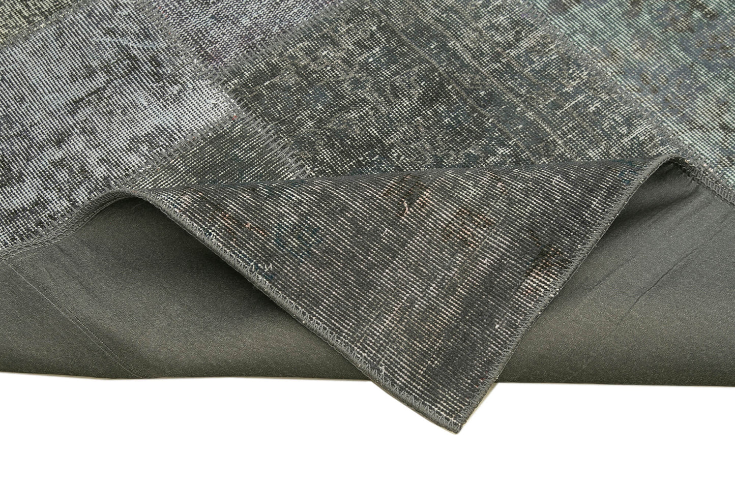 8x11 Grey Patchwork Rug- 34818