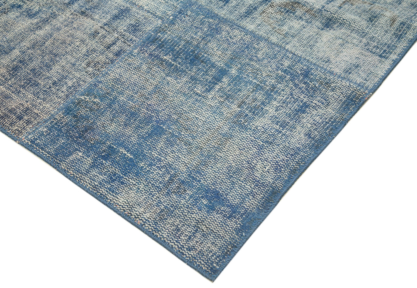 8x11 Blue Patchwork Rug- 34832