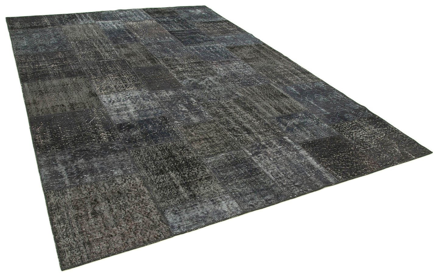 8x11 Grey Patchwork Rug- 34834