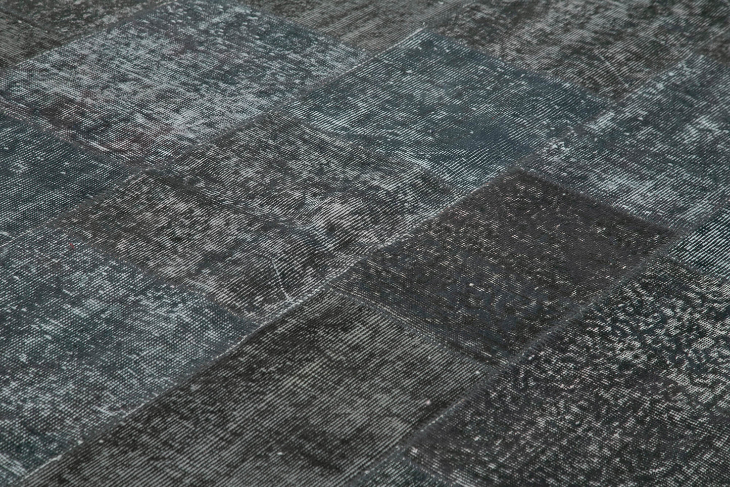 8x11 Grey Patchwork Rug- 34834