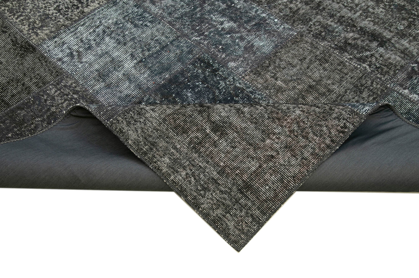 8x11 Grey Patchwork Rug- 34834