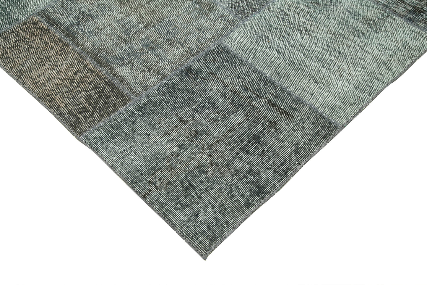 8x11 Grey Patchwork Rug- 34851