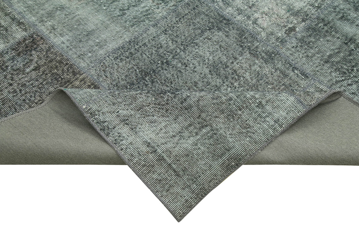 8x11 Grey Patchwork Rug- 34851