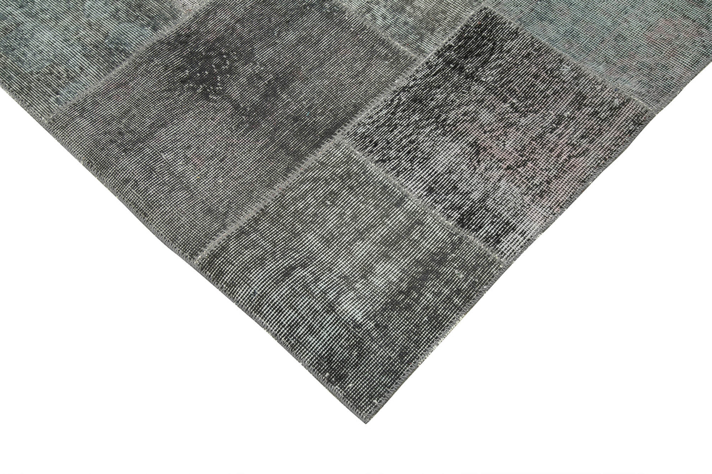 8x12 Grey Patchwork Rug- 34852