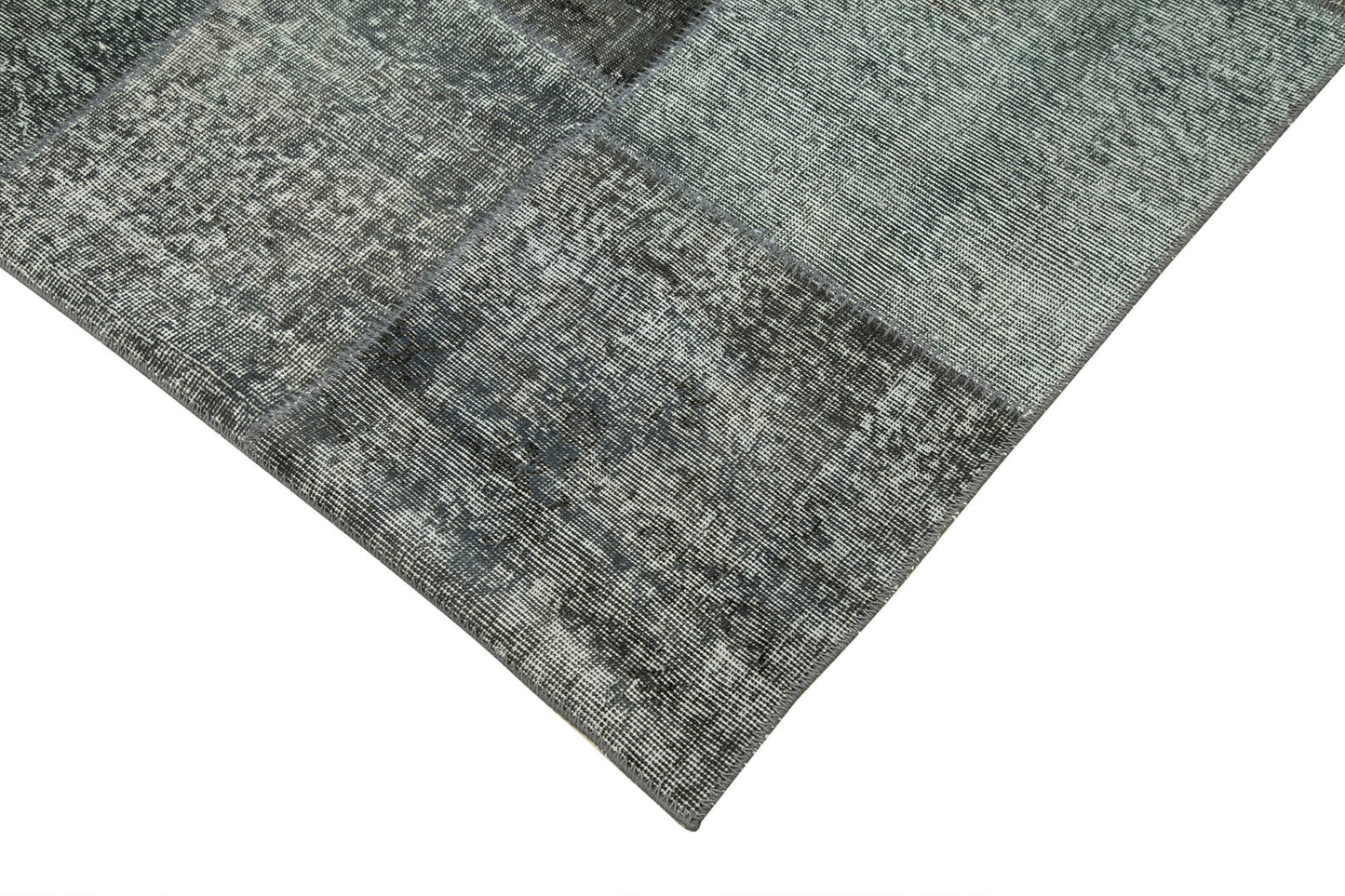 8x11 Grey Patchwork Rug- 34853