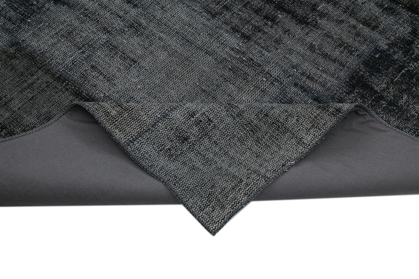 8x12 Black Patchwork Rug- 34857