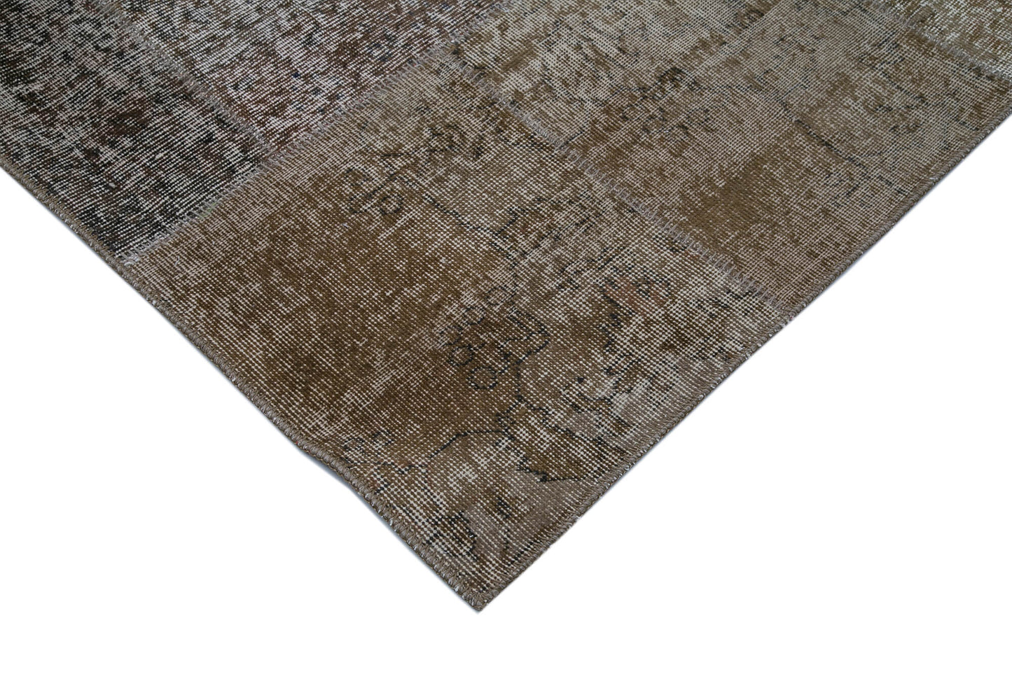 10x13 Brown Patchwork Rug - 34968