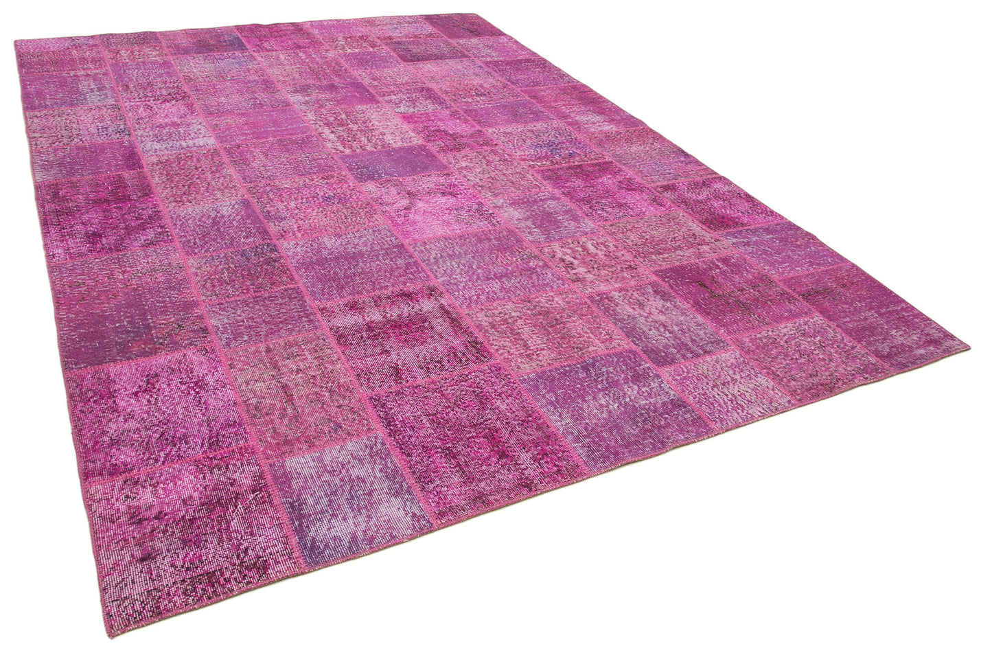 8x11 Pink Patchwork Rug- 35191