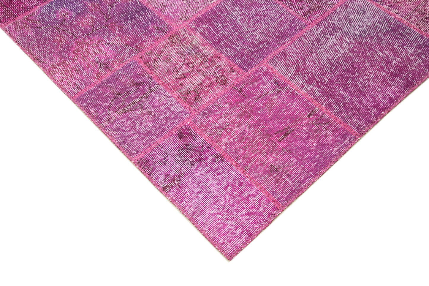 8x11 Pink Patchwork Rug- 35191