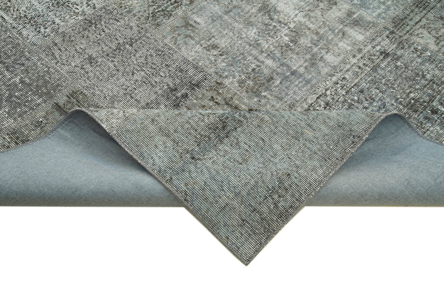 8x11 Grey Patchwork Rug- 35194