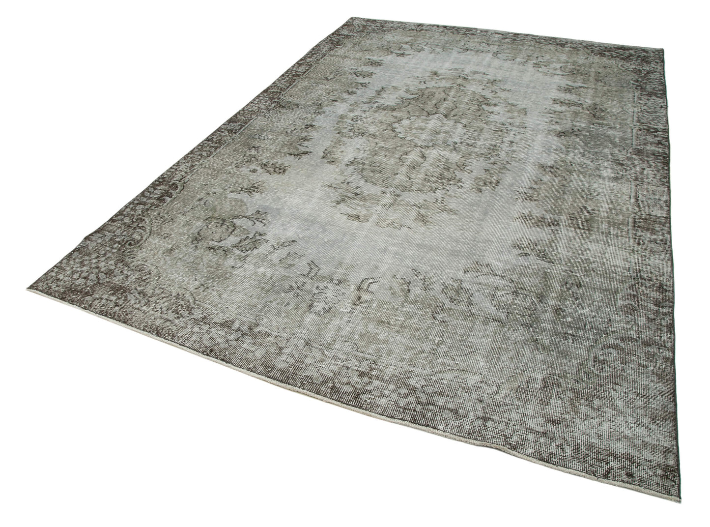 7x10 Grey Overdyed Rug - 35256