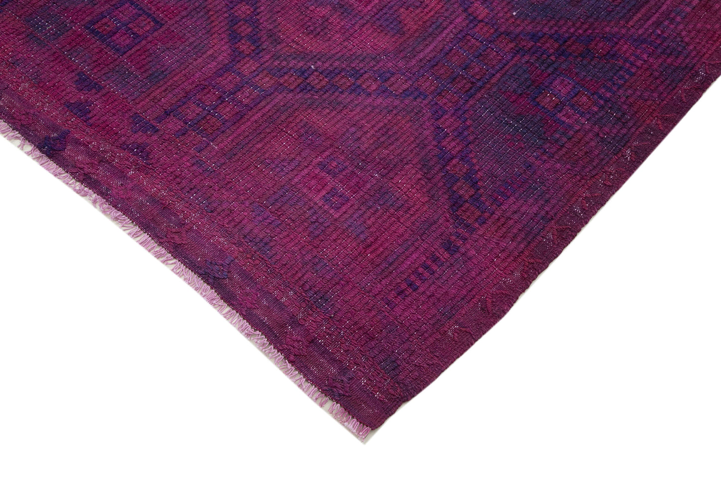 7x10 Pink Vintage Turkish Kilim Rug - 35680