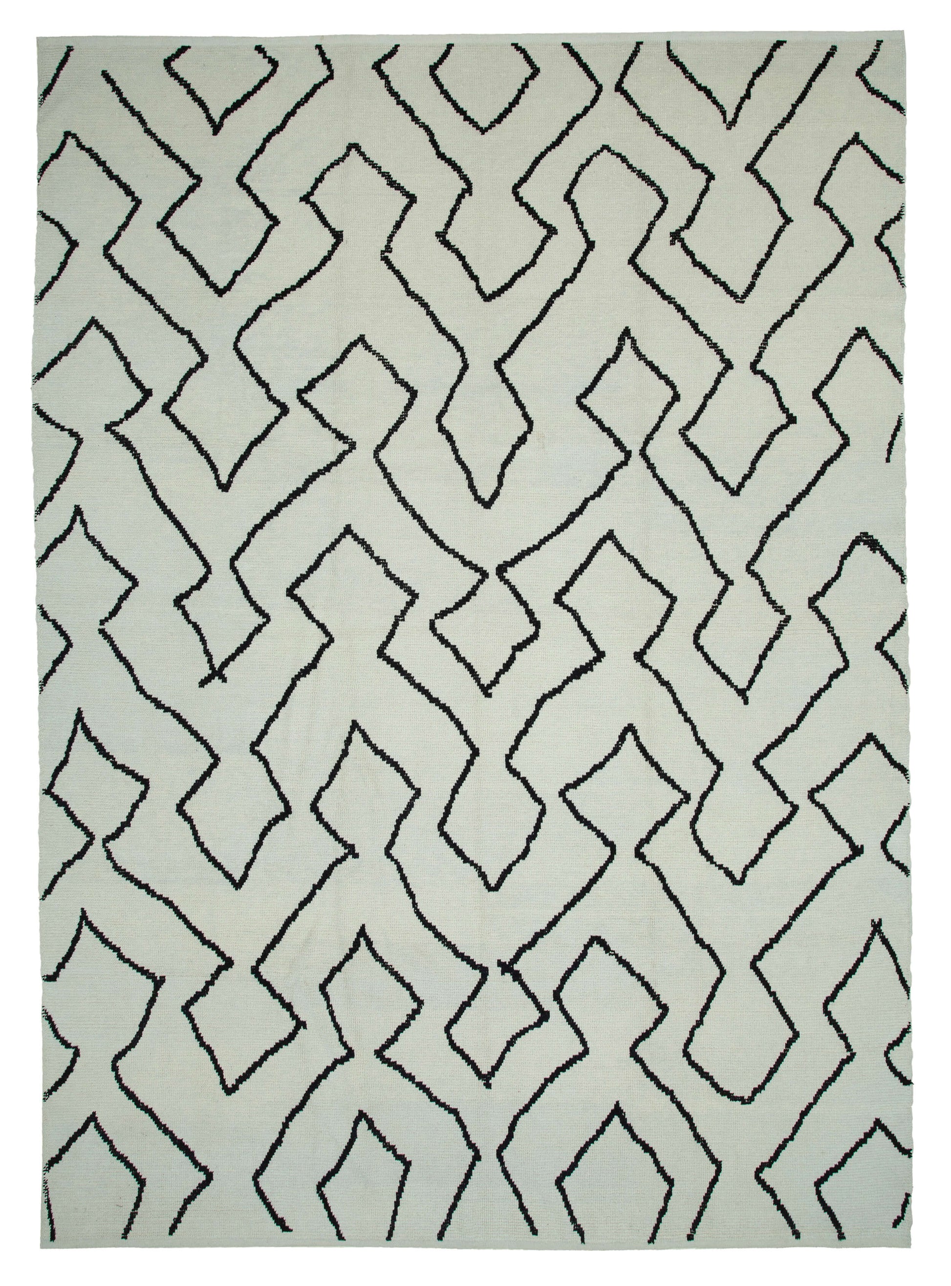 10x14 Beige Moroccan Rug - 35732