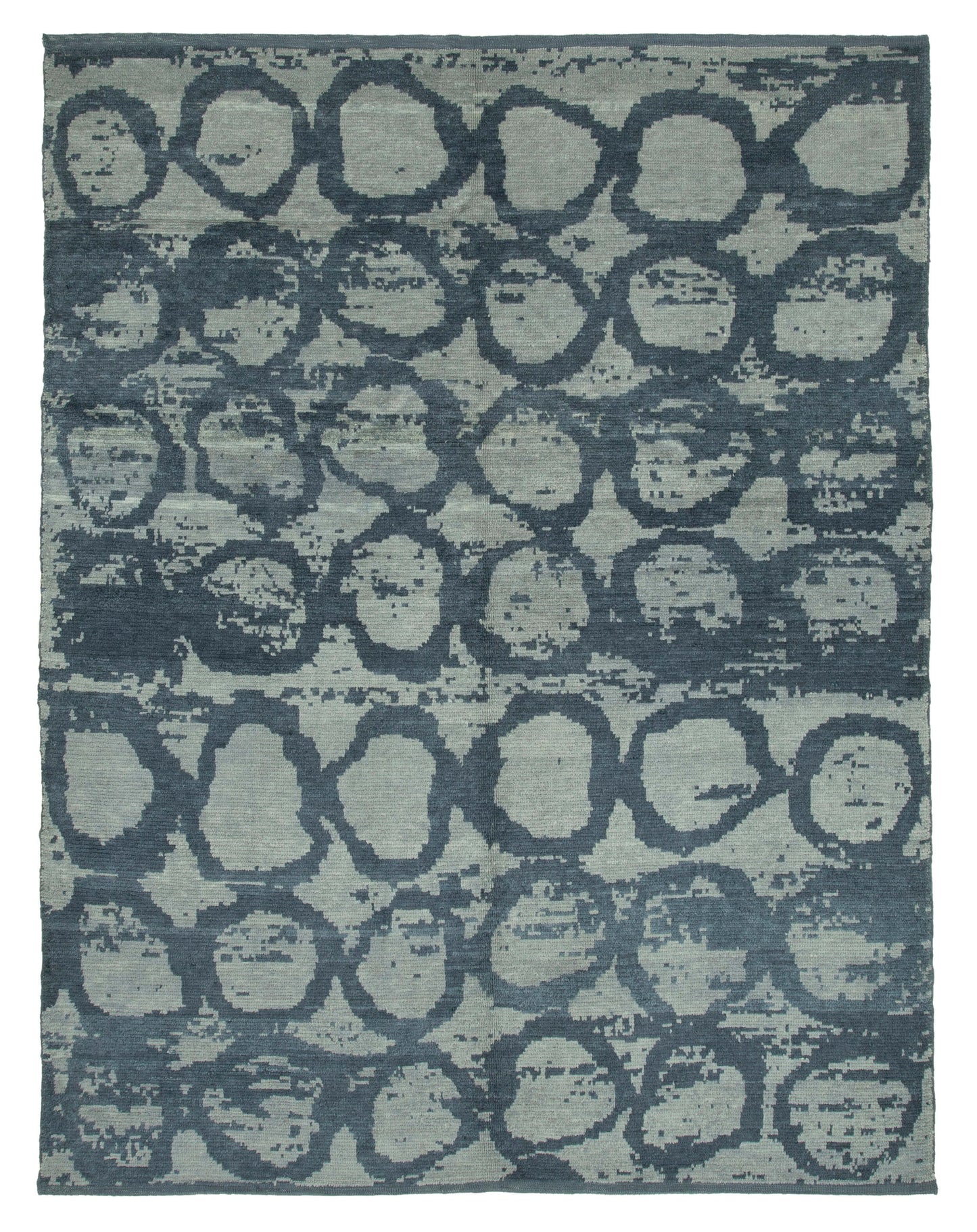 8x10 Blue Moroccan Rug - 35733