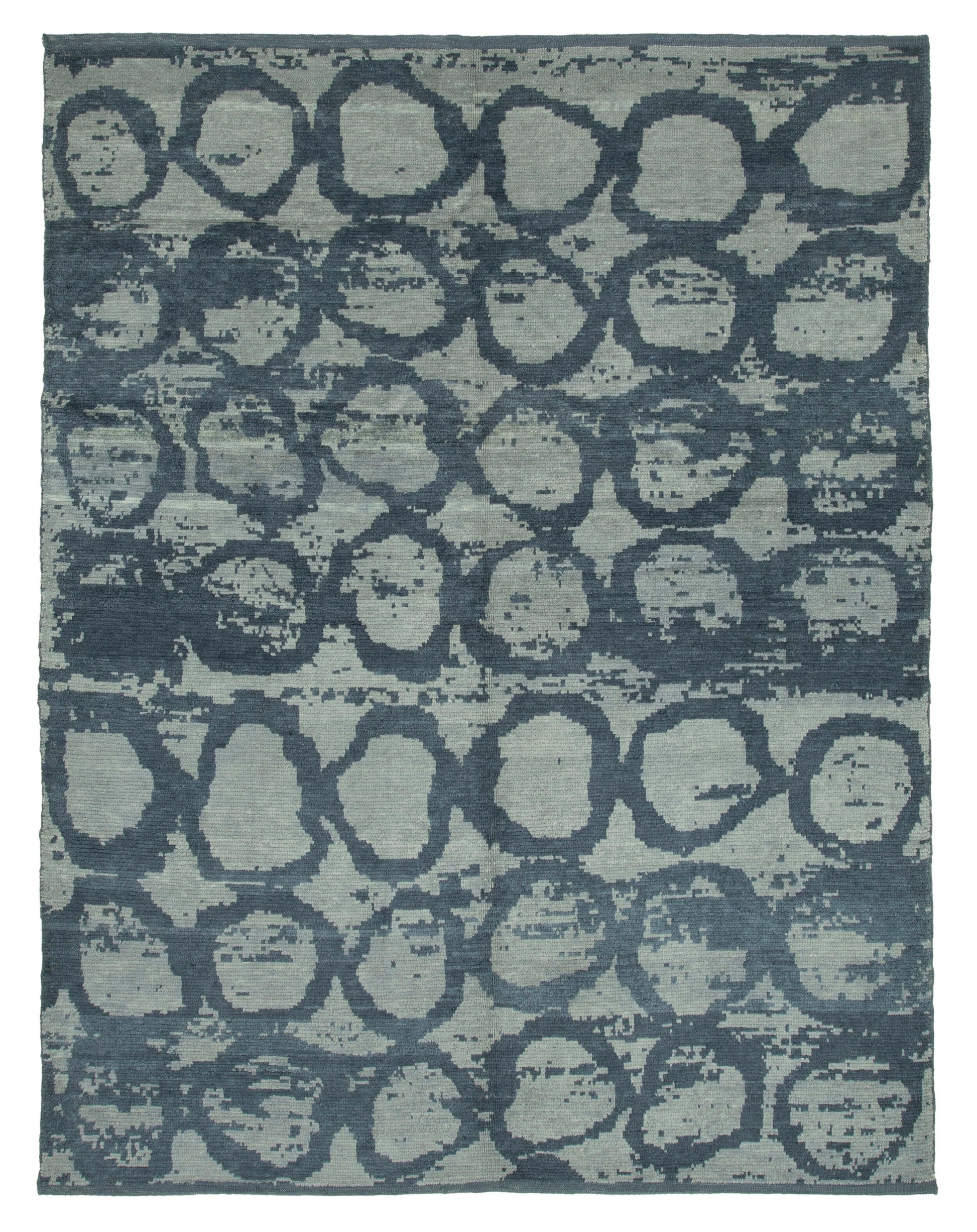 8x10 Blue Moroccan Rug - 35733