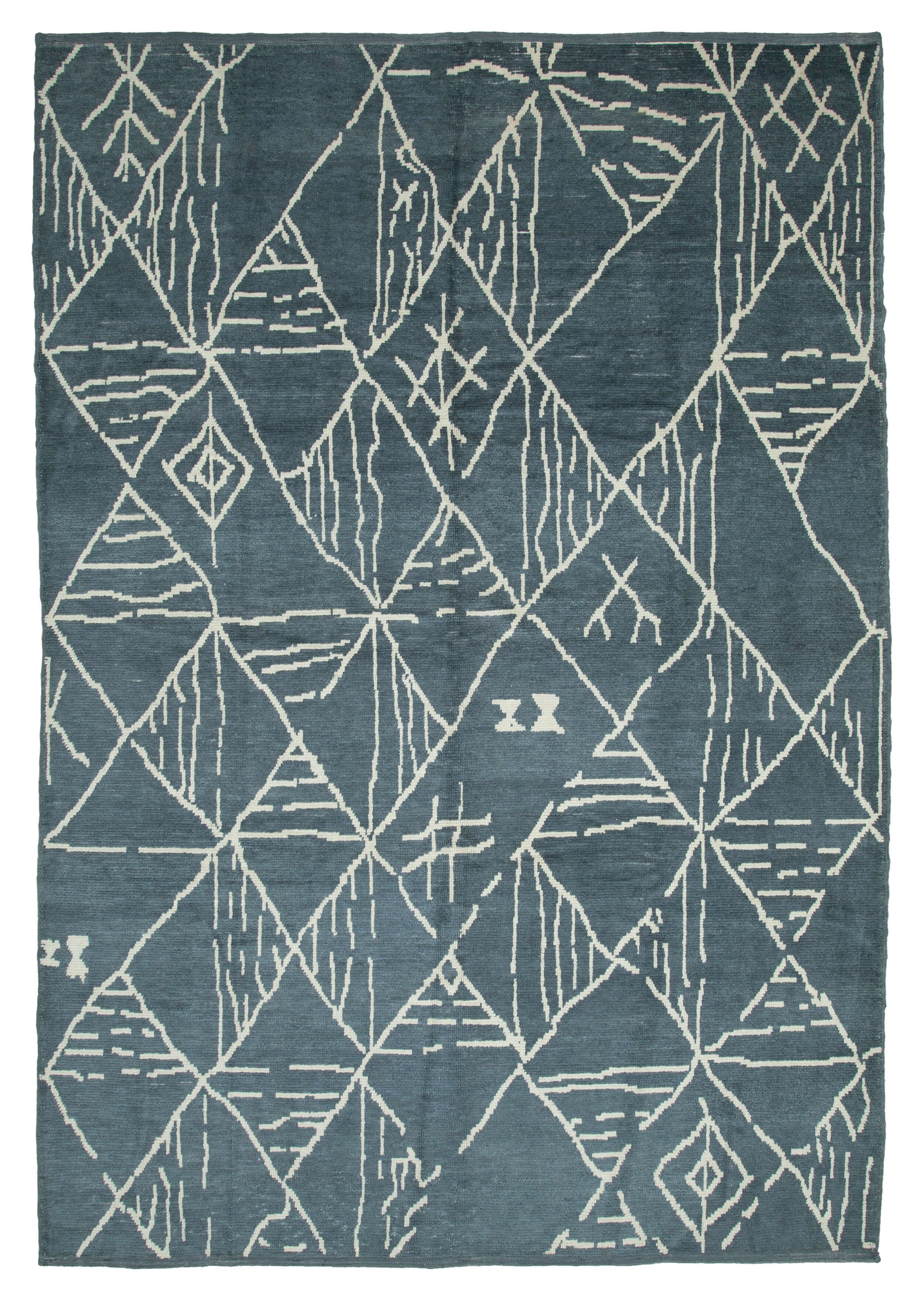 10x14 Grey Moroccan Rug - 35738