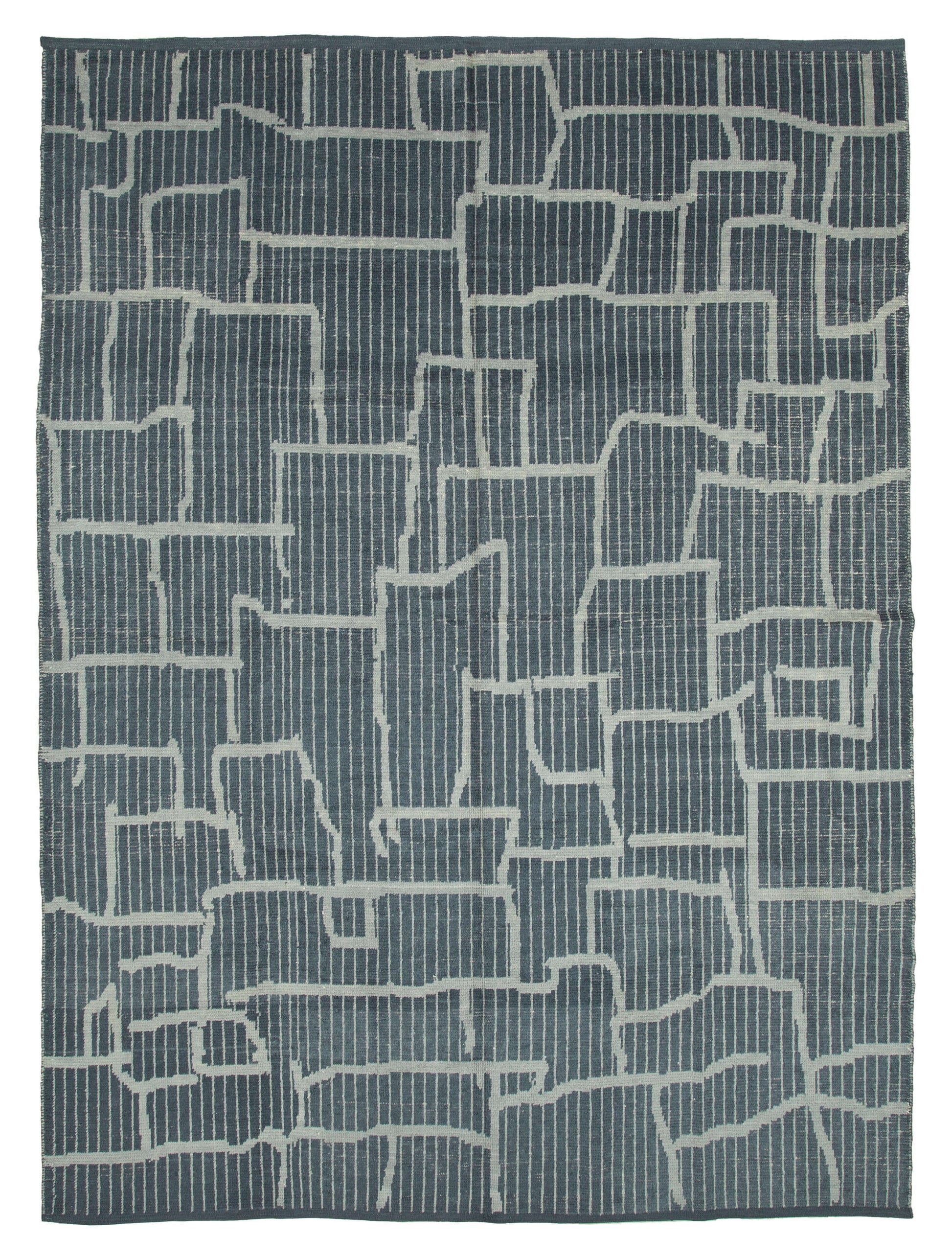 9x12 Grey Moroccan Rug - 35739