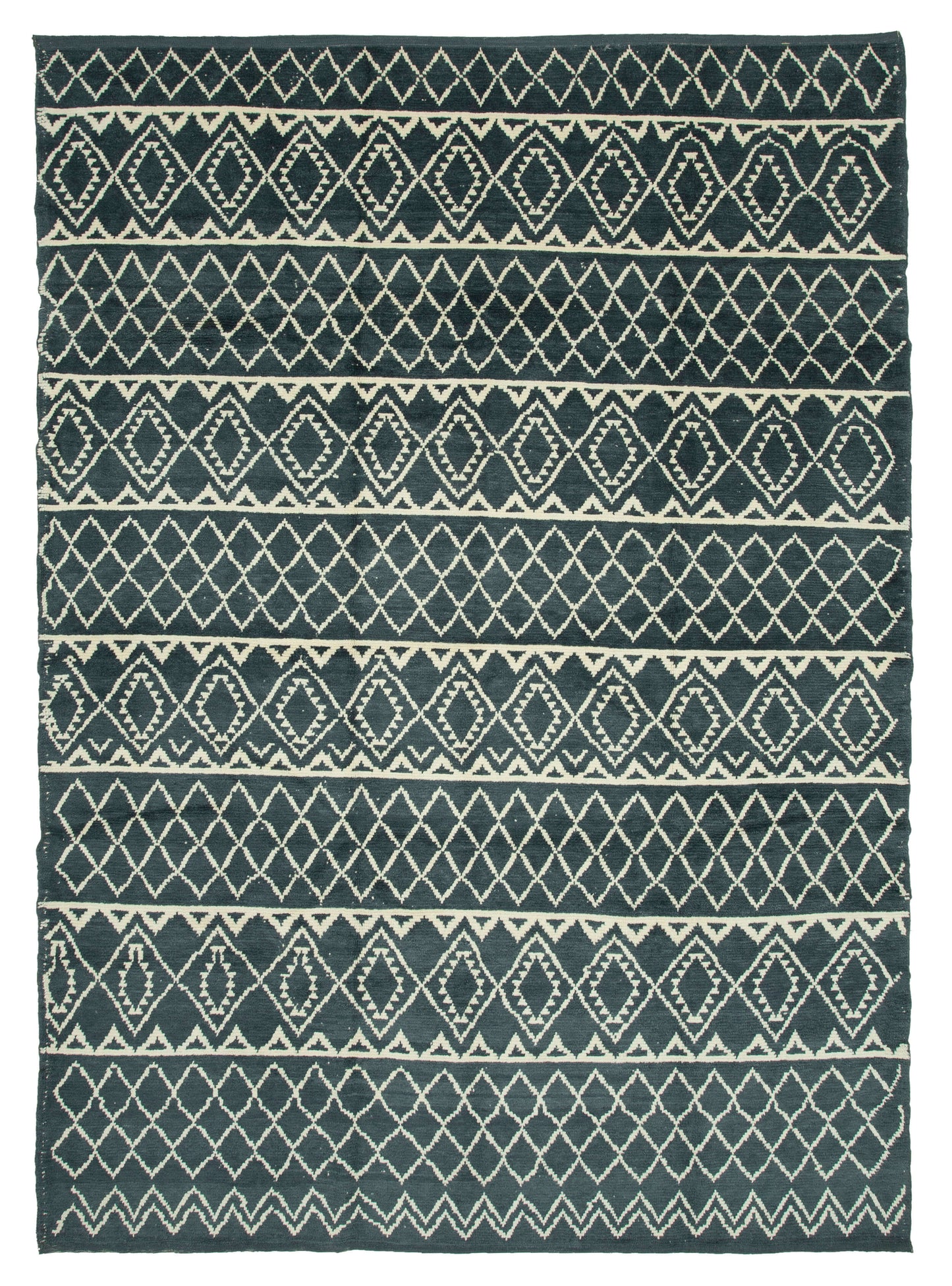 9x12 Grey Moroccan Rug - 35741