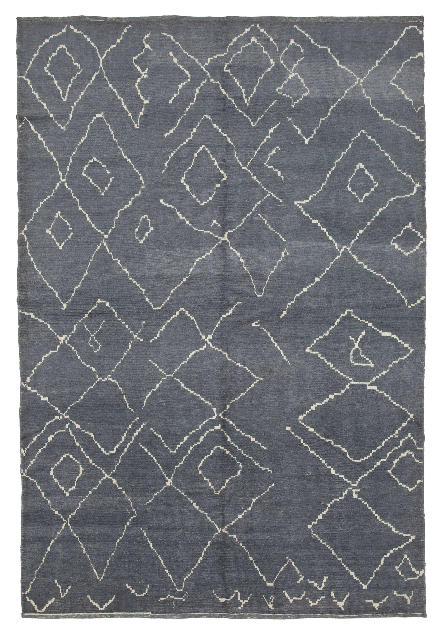 8x12 Grey Moroccan Rug - 35742