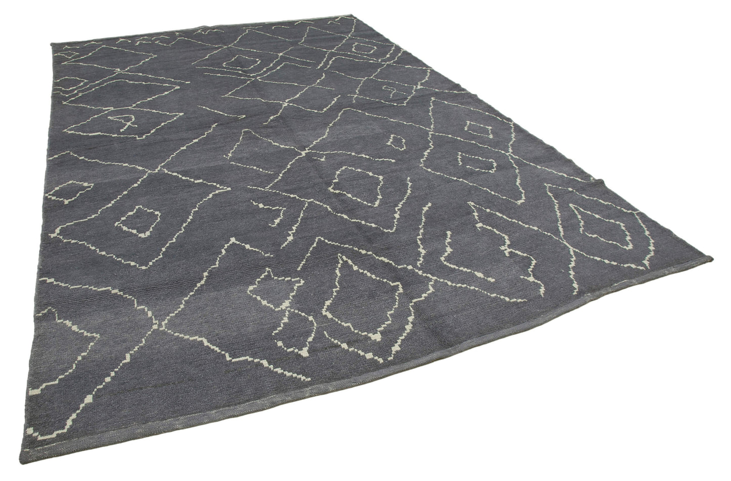 8x12 Grey Moroccan Rug - 35742