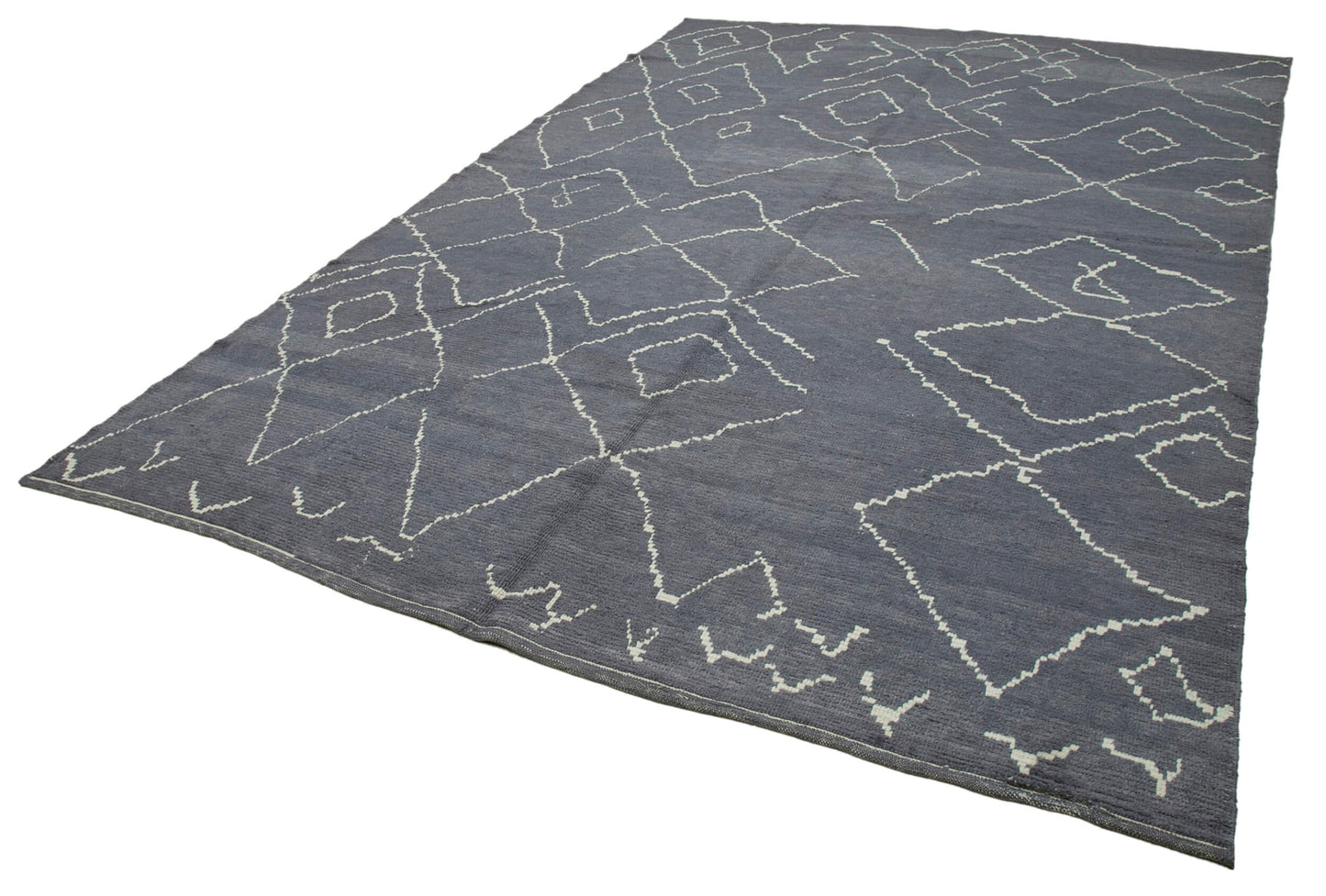 8x12 Grey Moroccan Rug - 35742