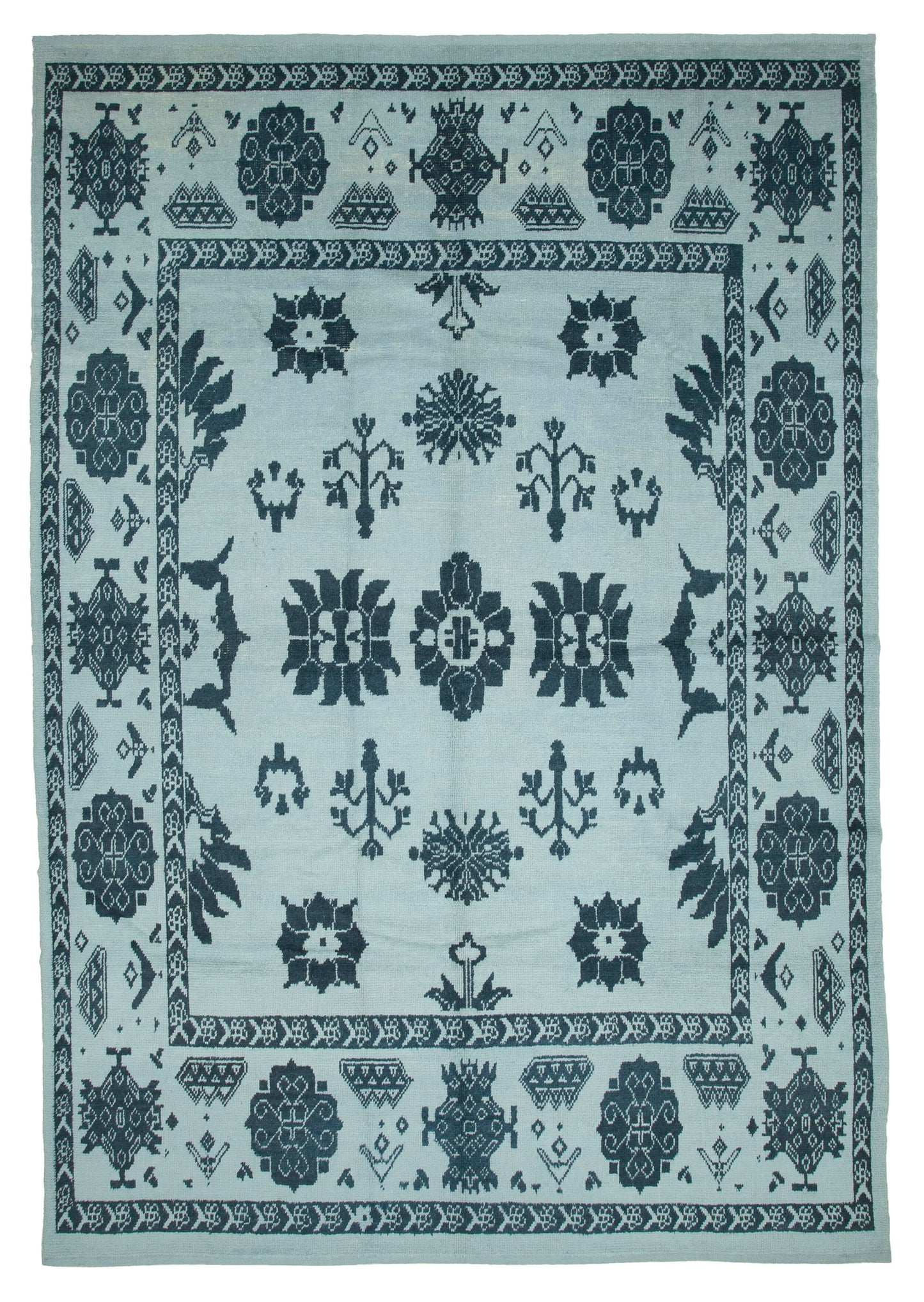 10x14 Blue Moroccan Rug - 35743