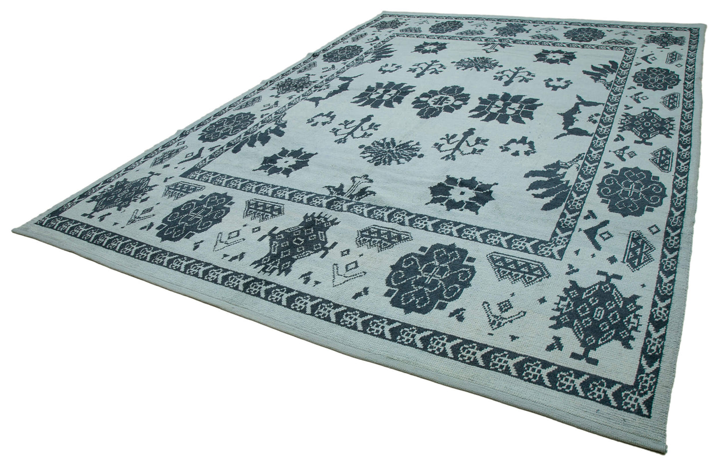 10x14 Blue Moroccan Rug - 35743