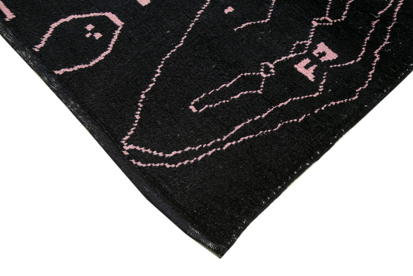 9x12 Black Moroccan Rug - 35745