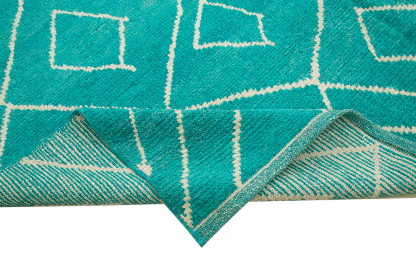 8x10 Turquoise Moroccan Rug - 35750