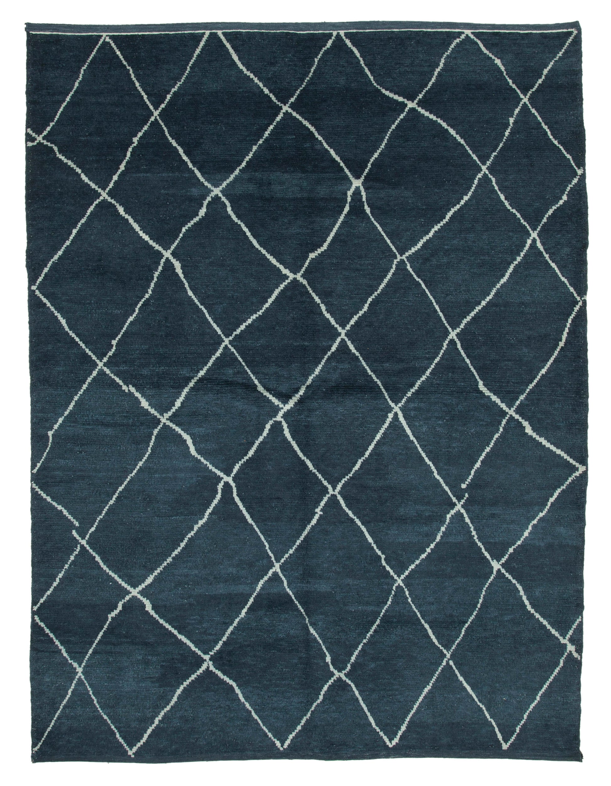 8x10 Blue Moroccan Rug - 35751