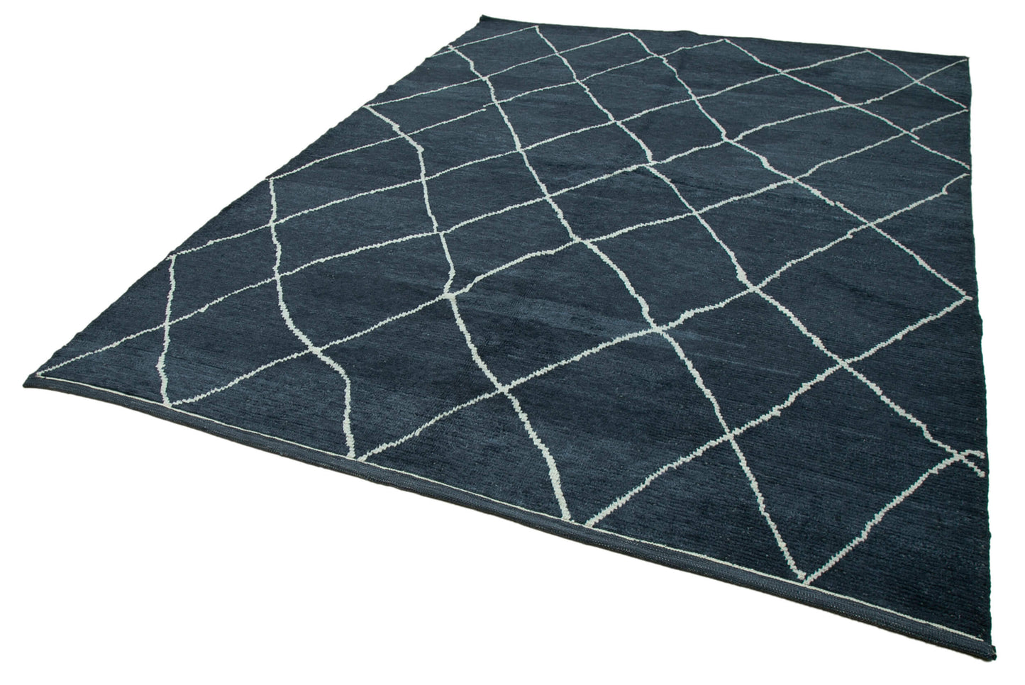 8x10 Blue Moroccan Rug - 35751