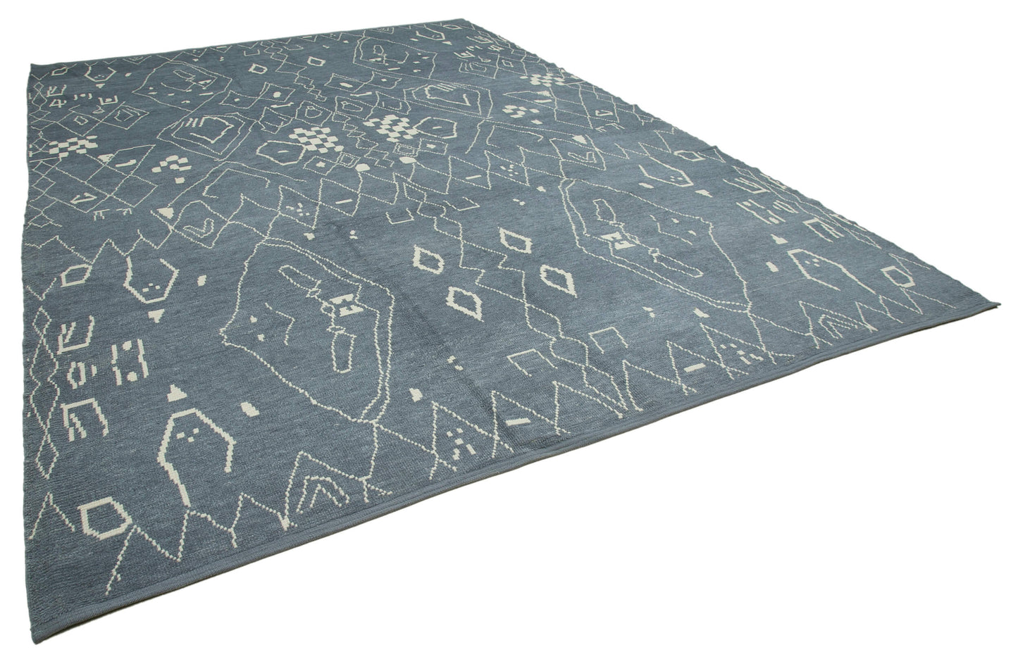 10x14 Grey Moroccan Rug - 35759