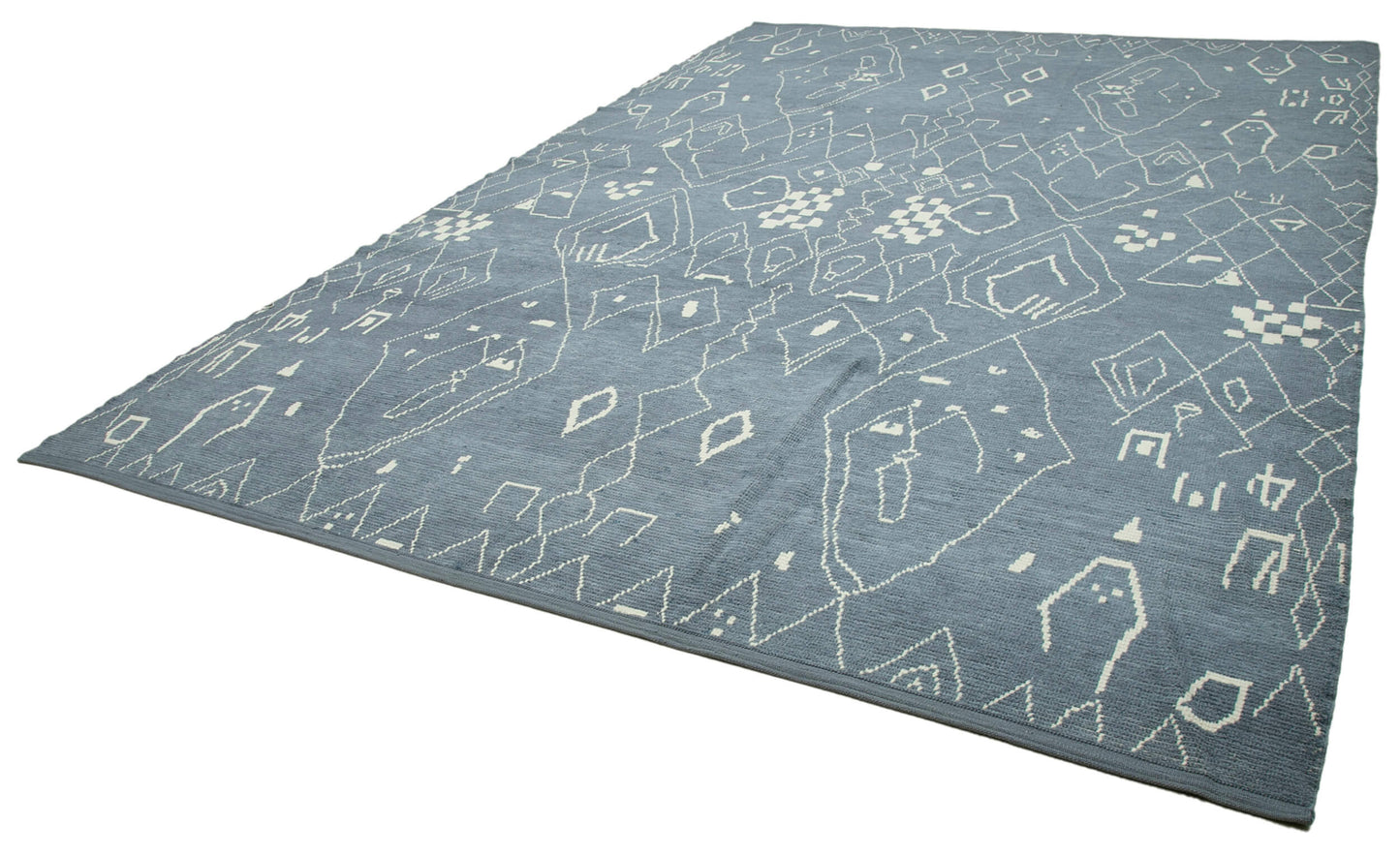 10x14 Grey Moroccan Rug - 35759