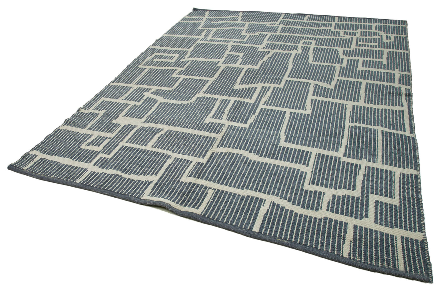 7x10 Grey Moroccan Rug - 35769