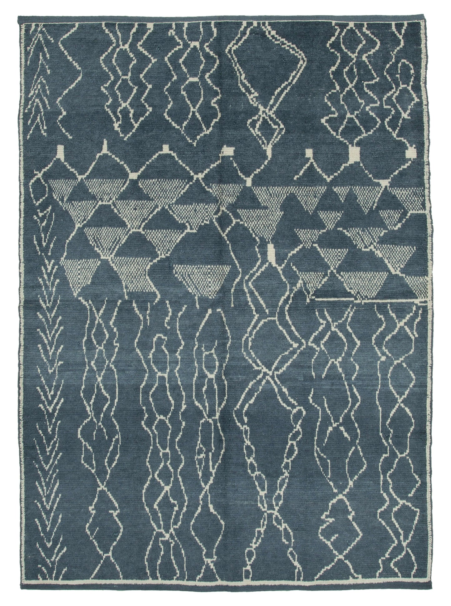 6x9 Grey Moroccan Rug - 35772