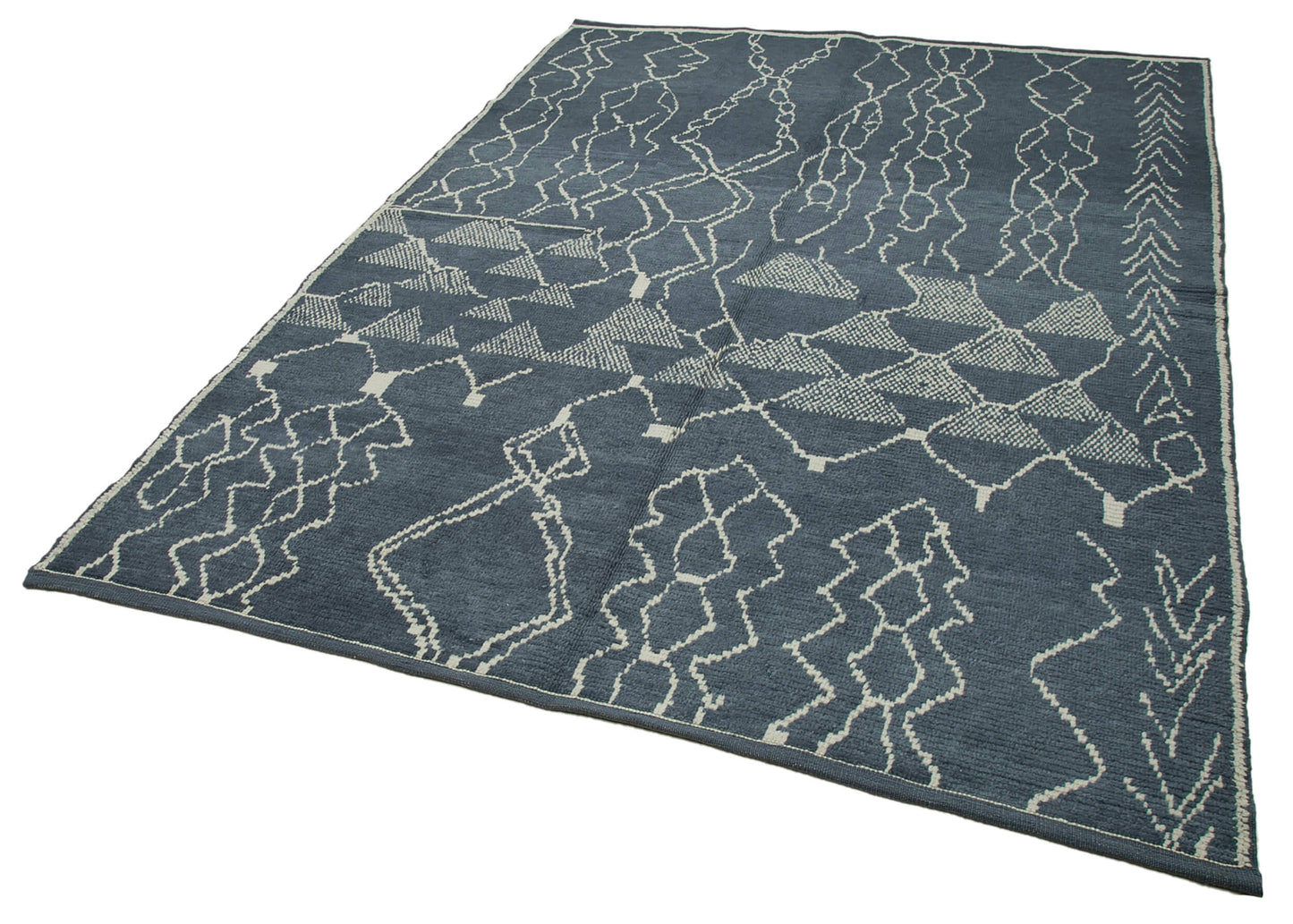 6x9 Grey Moroccan Rug - 35772