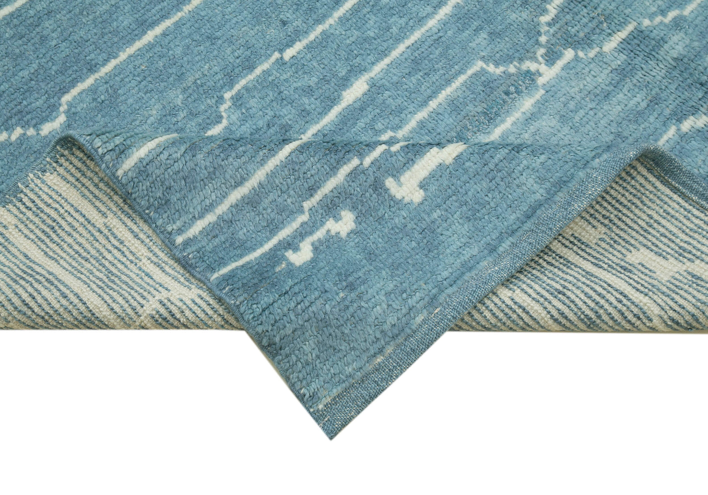 6x9 Blue Moroccan Rug - 35773