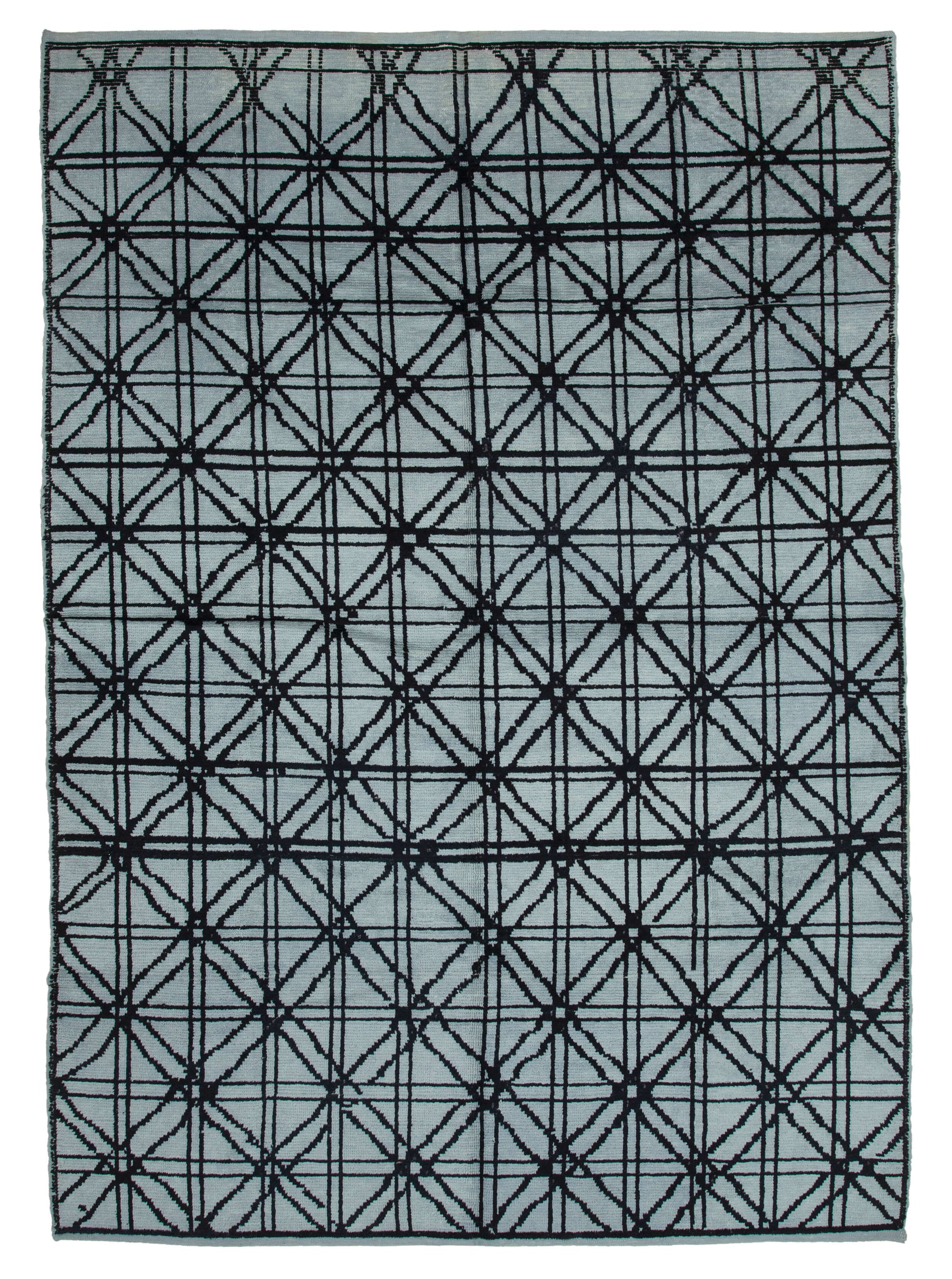 8x12 Blue Moroccan Rug - 35778