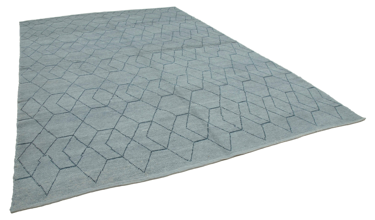 9x13 Blue Moroccan Rug - 35780