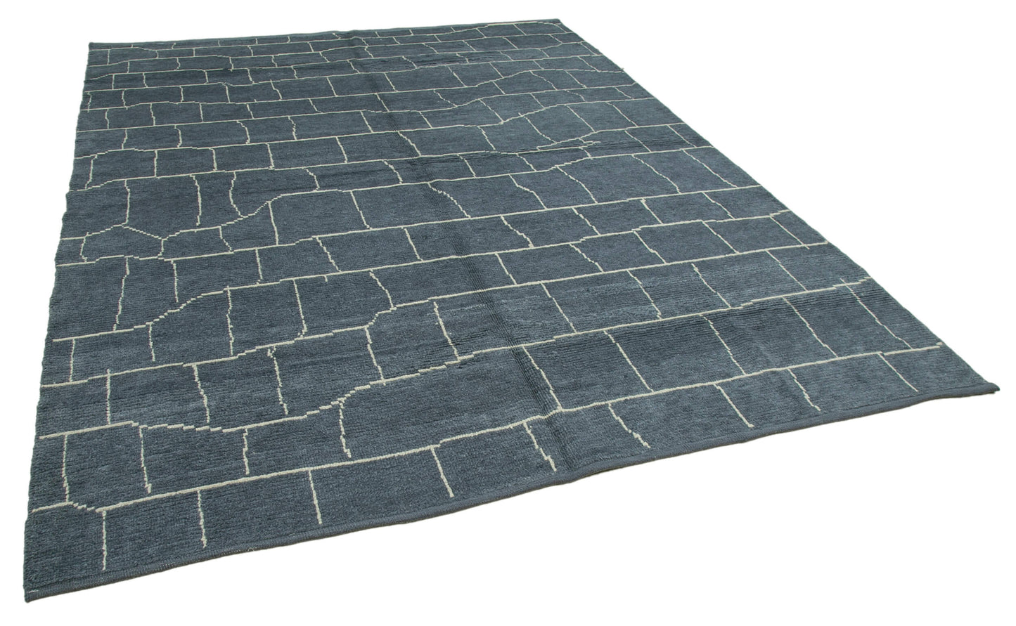 8x10 Grey Moroccan Rug - 35784