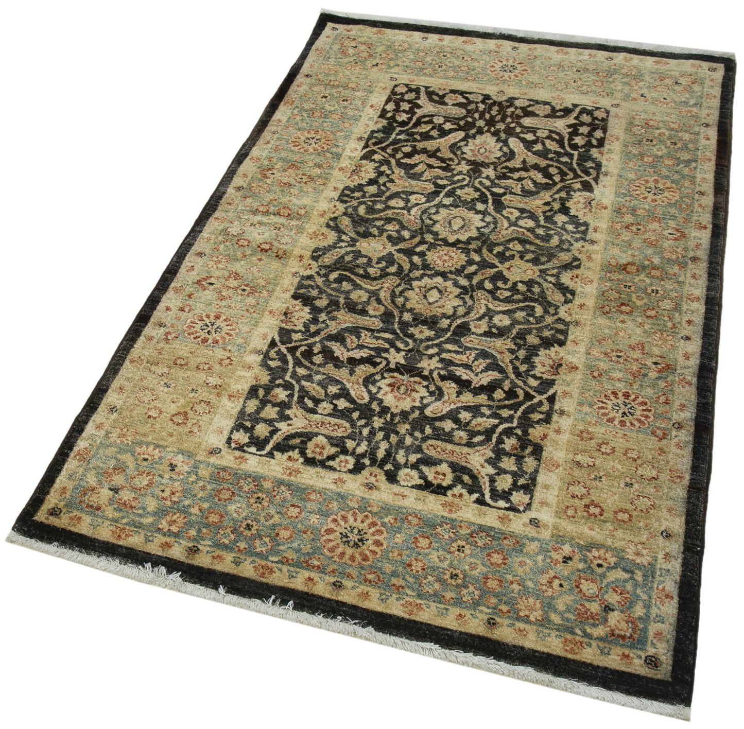 3x5 Beige Oushak Rug - 35786