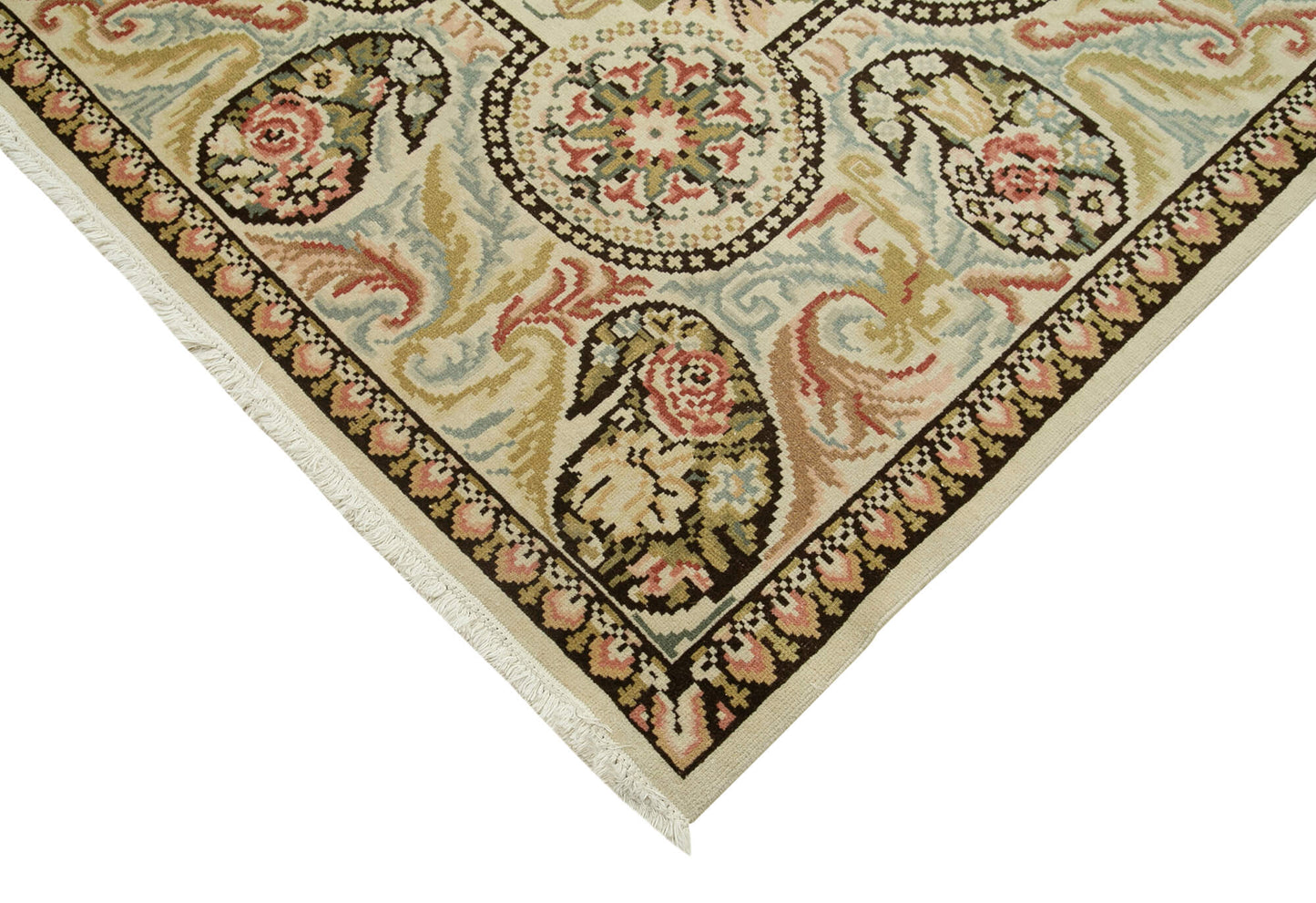 10x13 Beige Oushak Rug - 35790